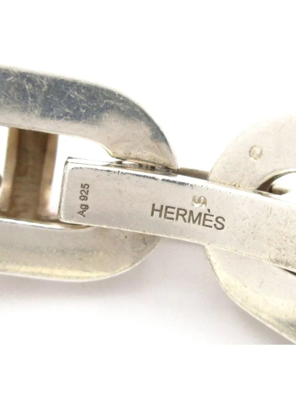 Hermes Bracelet Lago Silver 12 Pieces